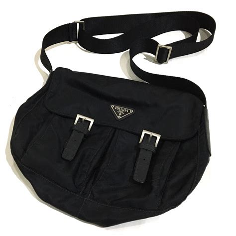 prada nylon tessuto crossbody bag